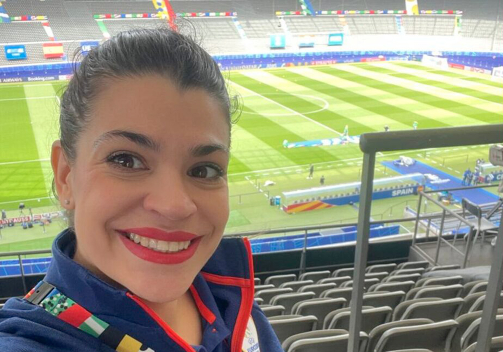 travailler avec le foot européen (uefa) depuis dax le parcours de pauline belin